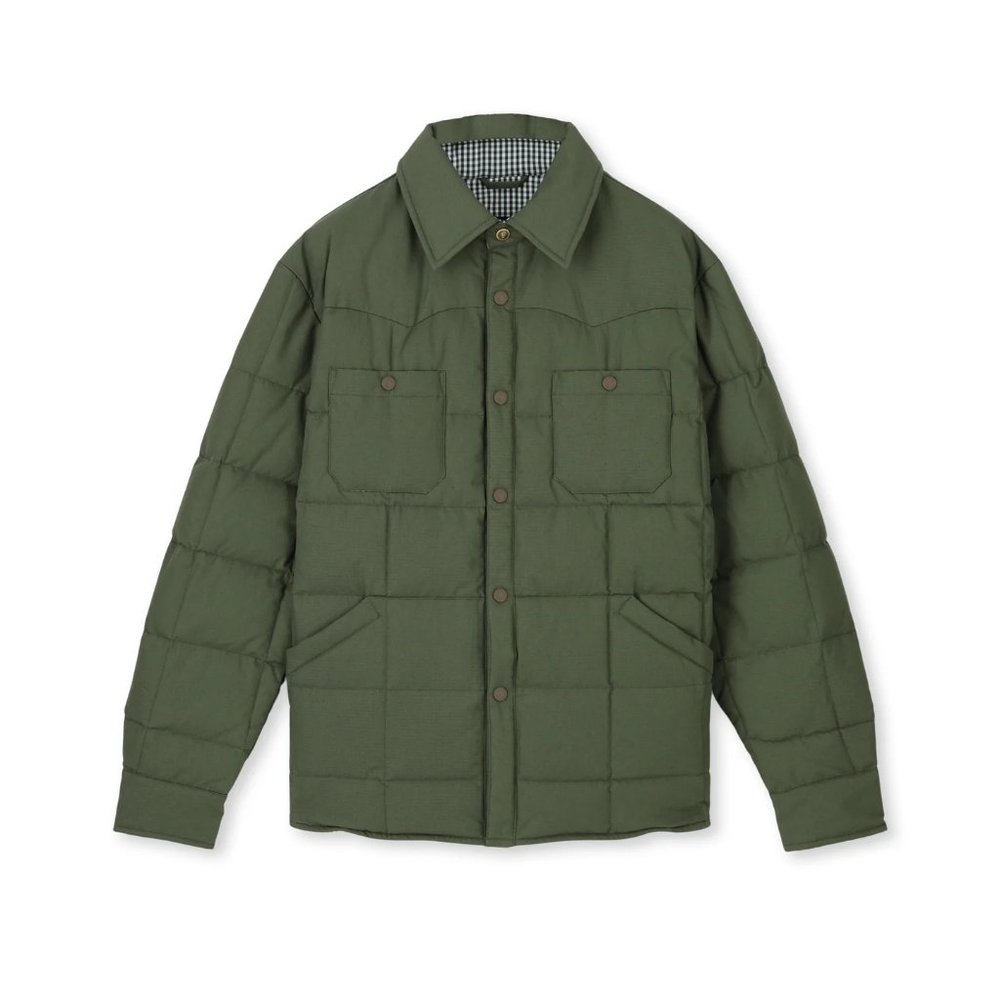 Fortela Green Down Shirt